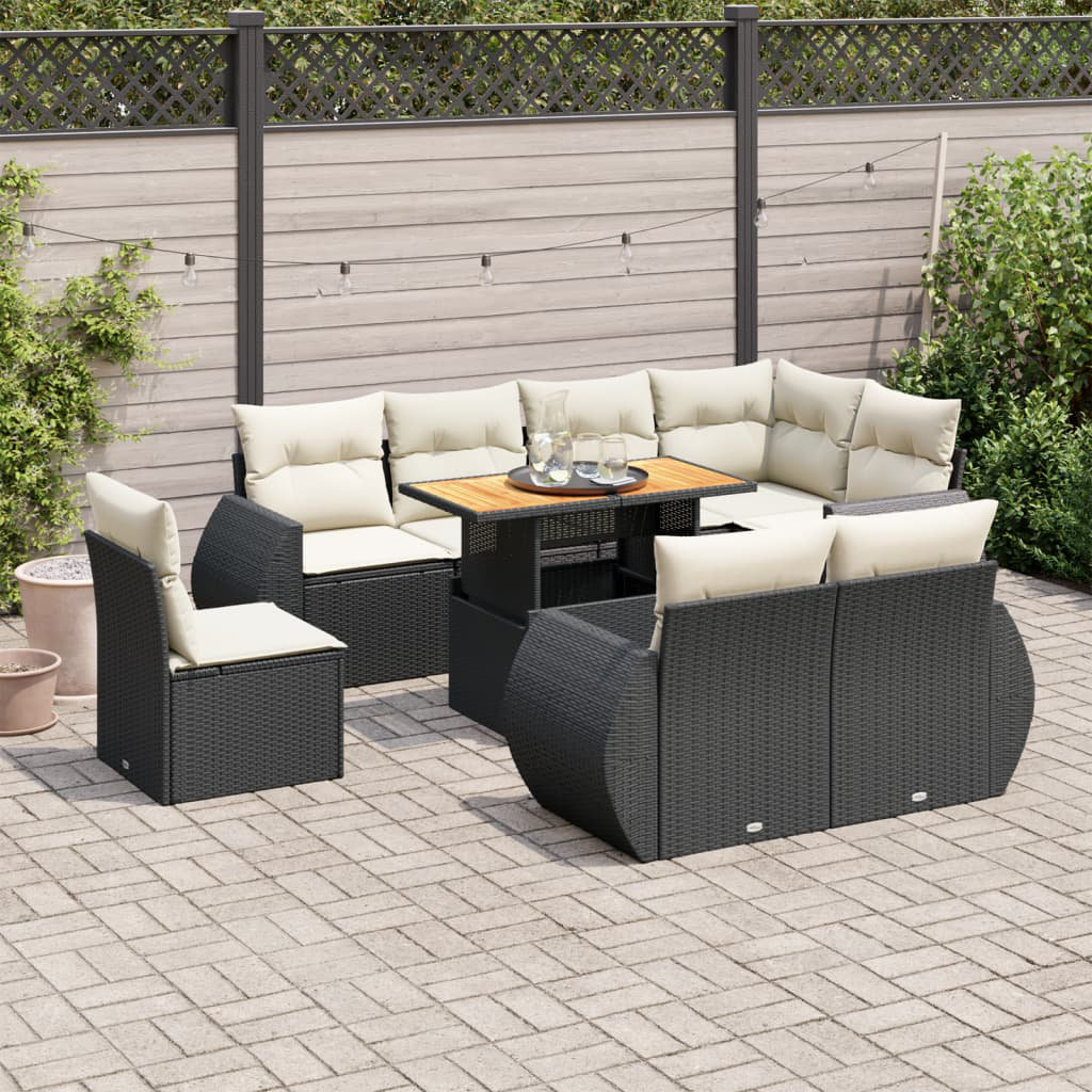 Gartensofa Fowlerton mit Kissen