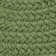 Tapis de couloir vert tressé Ashlee
