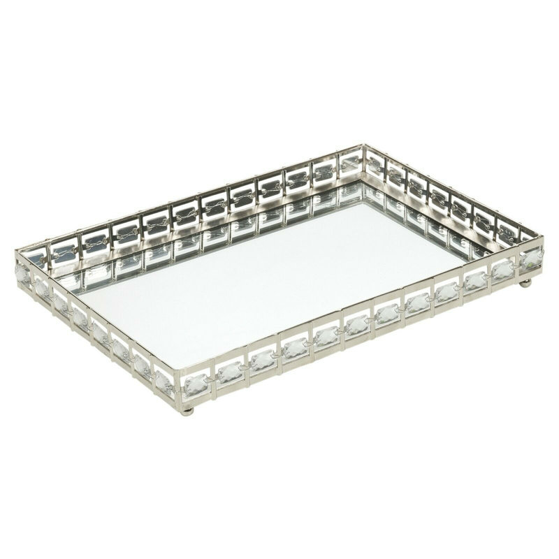 Whittington Silver Tray, 4.5cm H x 32cm W x 24cm D