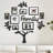 Family Tree Picture Frame Wall Decor Set