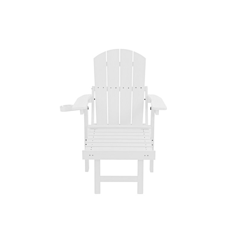 Outdoor Lounge Chair, White