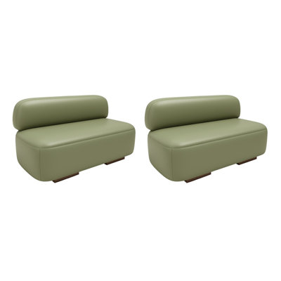 Restaurant Dessert Shop Bakery Coffee Shop Bench Faux Leather Upholstered Bench