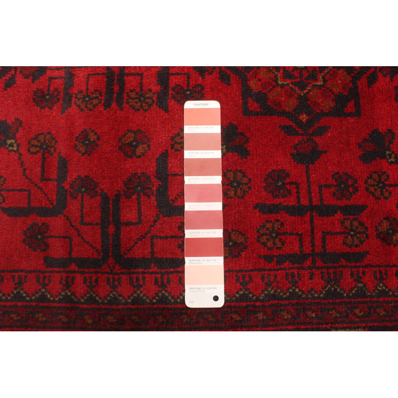 Tapis rouge Finest Khal Mohammadi 3 pi 5 po x 5 pi 3 po