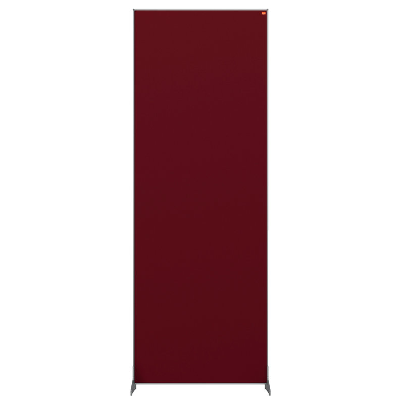 Ambriz Office Partitions, 180cm H x 80cm W x 30cm D, Red