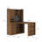 L Shaped Desk,Computer Desk With Drawers,Bookshelf,With LED Light,Modern Corner Desk,Home Office Desk,L-Shaped Study Table Writing Desk,Corner Gaming Computer Desk With Storage