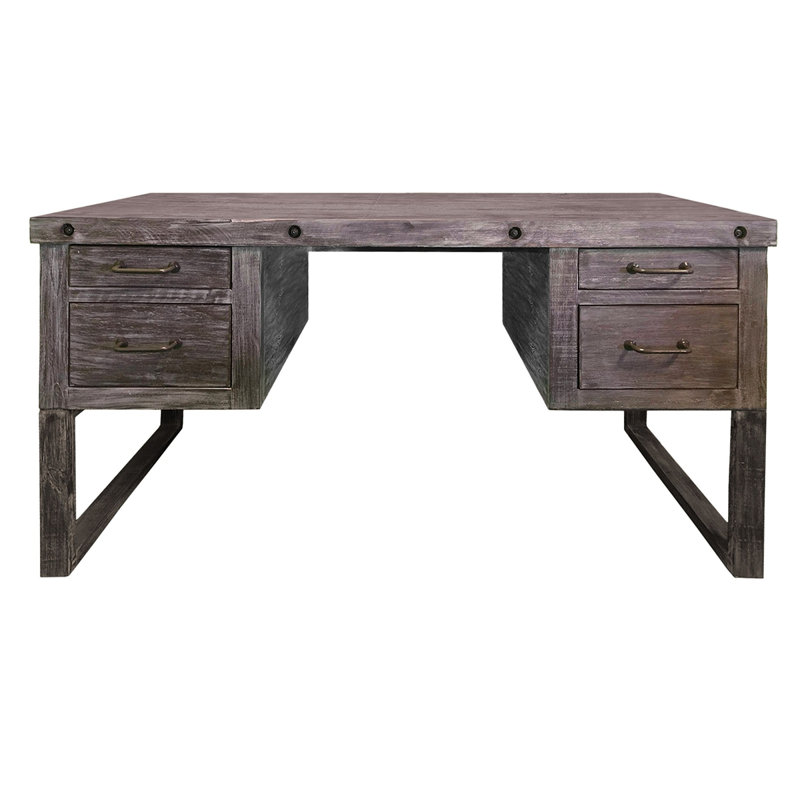 Bureau à la maison de style rustique