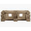 Base de meuble-lavabo double 96 po Disar-118865020