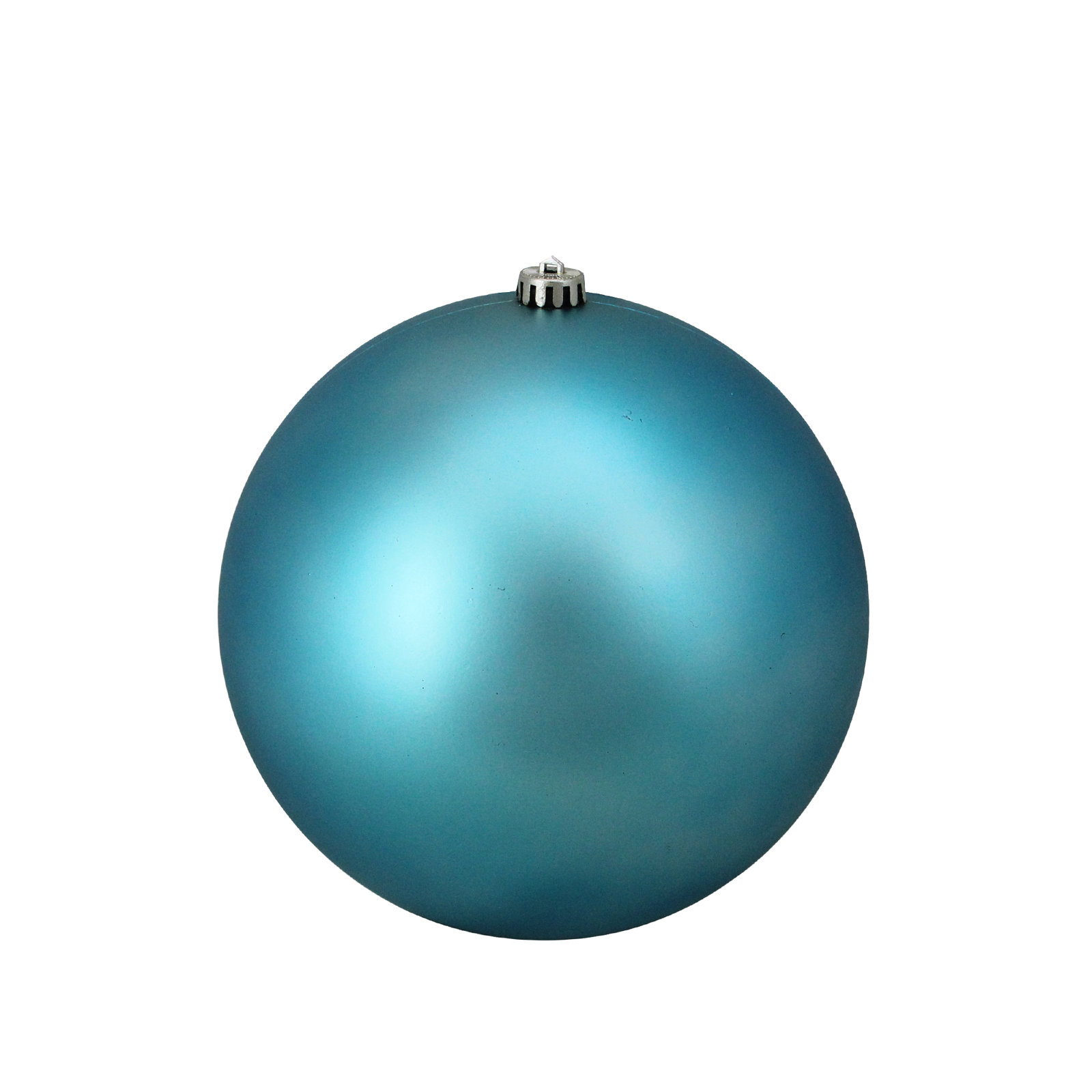 Shatterproof Bauble, 10" H x 10" W x 10" D, Turquoise