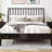 Indigo Spindle Platform Bed with Bamboo and Metal Support-121357670-121357671
