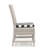 Destin Pebble Outdoor Patio Dining Chairs - Canvas Cabana-124239405-124239411