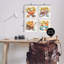 "Autumn Harvest Wagons", ensemble de 4 plaques murales par Paul Brent