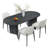 Caia 4 - Person Oval Soild Wood Dining Set-2083784278