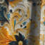 Tribal Fusion Marble Motif - Rideau de marbre abstrait - Rideau de marbre occultant - 1 panneaux-107538384