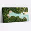 Ensemble de 1 tableau sur toile représentant un lagon tropical-1213908361-1213908362