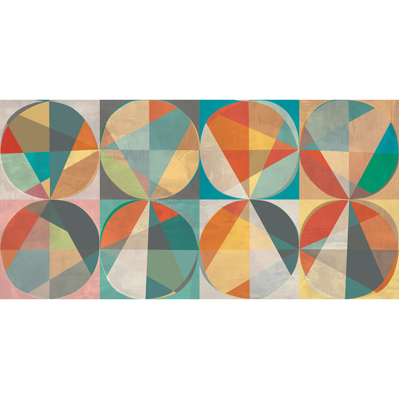 Geometric Concepts by Kaj Rama - Wrapped Canvas Print, 50cm H x 100cm W x 4cm D