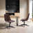 Mariello 23" Wide Adjustable Height Leather Swicel Office Chair With Quilted Backrest-103555072-103555077