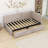 Twin Linen Upholstered Daybed with Storage Drawers-2076599215