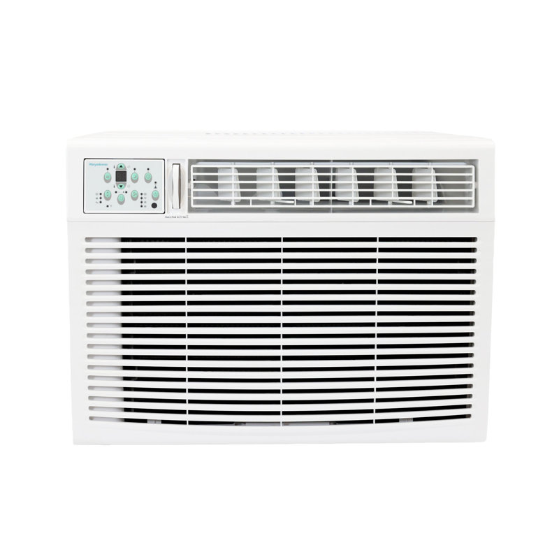 Keystone 18,000/17,700 BTU 230V Window/Wall Air Conditioner with Follow Me LCD Remote Control, 18000 BTUs