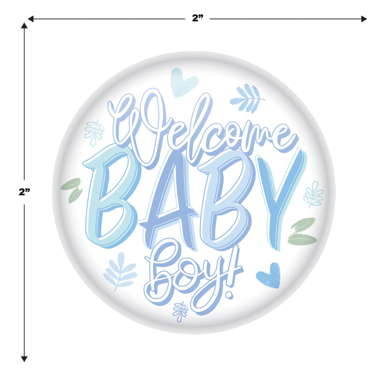 Bienvenue bébé! Bouton