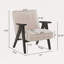 Fauteuil d'appoint moderne en sherpa-1087723275