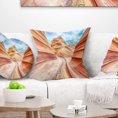 Coussin Swirling Dune Sandstones