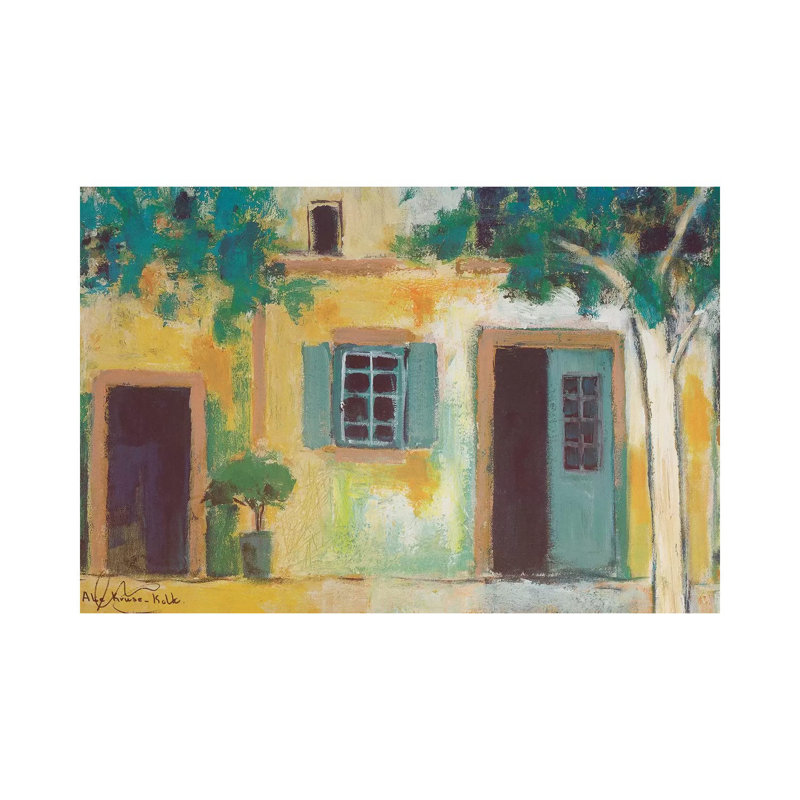 Piazza II by Alie Kruse-Kolk - Wrapped Canvas Print, 66.04 cm H x 45.72 cm W x 3.175 cm D