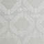 Panneau de rideau occultant total à œillets Amelia White en maille jacquard à motif cachemire, simple, 50 x 95 pouces-58928727-59229162