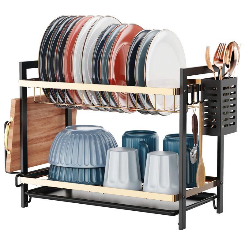 Friedlaender Stainless Steel Two Tier Dish Rack