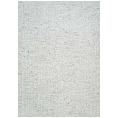 Wool Area Rug in Gray