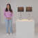 Calesha Metal Table Lamp