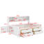 Lit de jour double en bois avec 2 armoires de chevet, tablettes et tiroirs-336590308