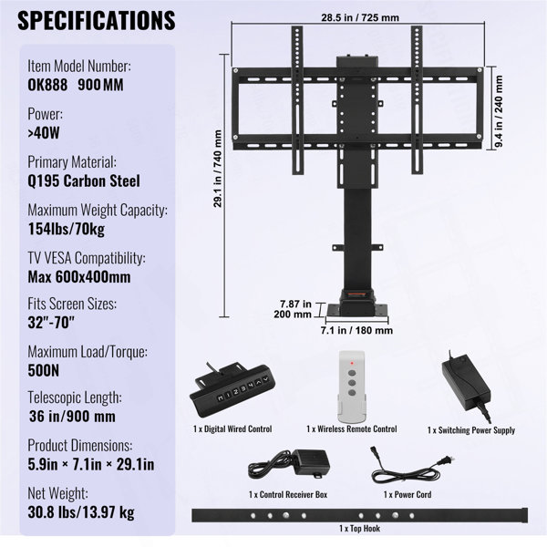 Dimensions du produit
