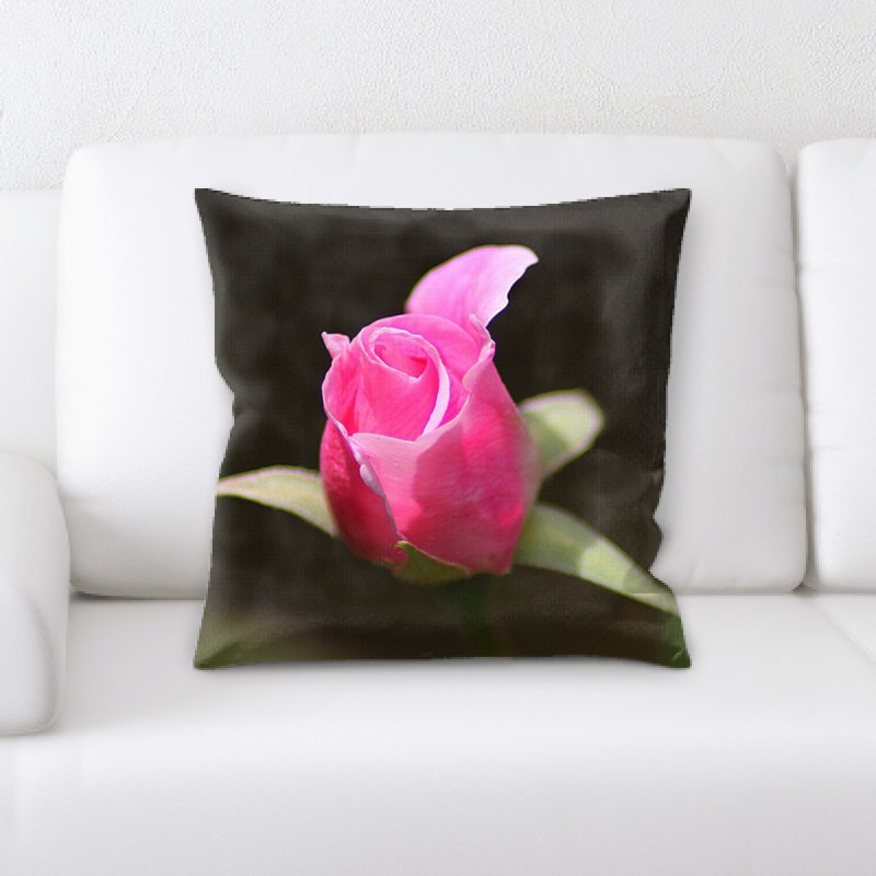 Coussin rose
