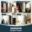 Congélateur / congélateur convertible vertical pour cuisinette, garage, appartement, argent BANGson 7,0 pi cu-113369912