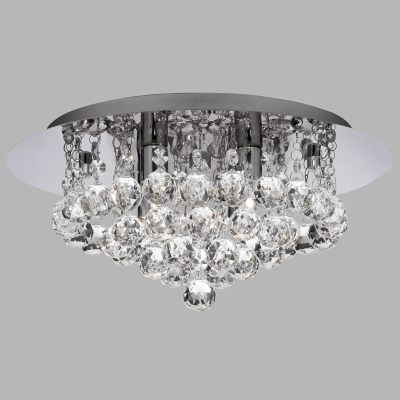Flush Mount, Chrome