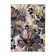 Dichiera Floral Brown/Navy/Cream Non-Slip Rubberback Area Rug