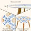 Ensemble de 2 tables basses gigognes Triangle Seashell Coral print file