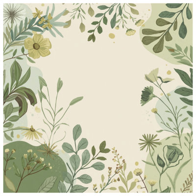 Édredon Botanical Floral Illustration