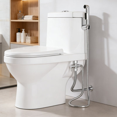 Single Mode Bidet Sprayer With 47" Hose