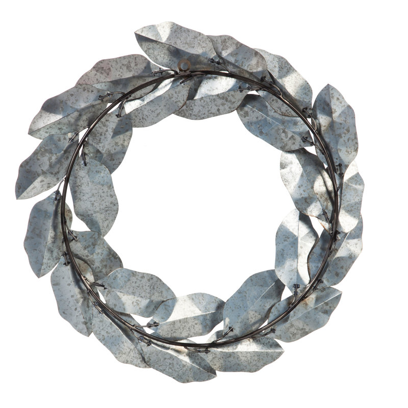 Couronne à feuilles en métal