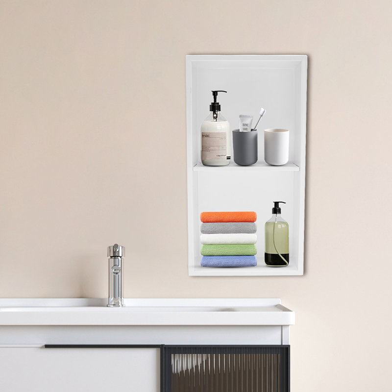 Beckson Stainless Steel Bathroom Shelves