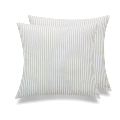 Housse de coussin rayée / viscose VINTAGE TICKING