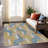 Machine Washable Indoor/Outdoor Lockway ACN2422 Mid-Century Modern Rug-218126509