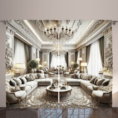 Horford Semi Sheer Curtain Pair