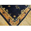 1900s Wool Antique Hand Knotted Pile Blue Rectangle Rug