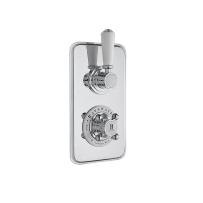 Double Concealed Thermostatic Shower Valve