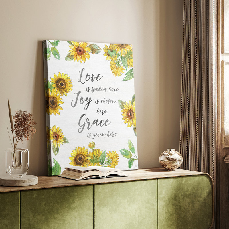 Grace Given Here -Custom Wrapped Gallery Cavas, 27" H x 18" W