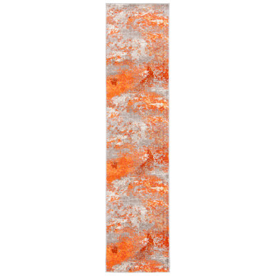 Etta Abstract Light Blue/Green Area Rug