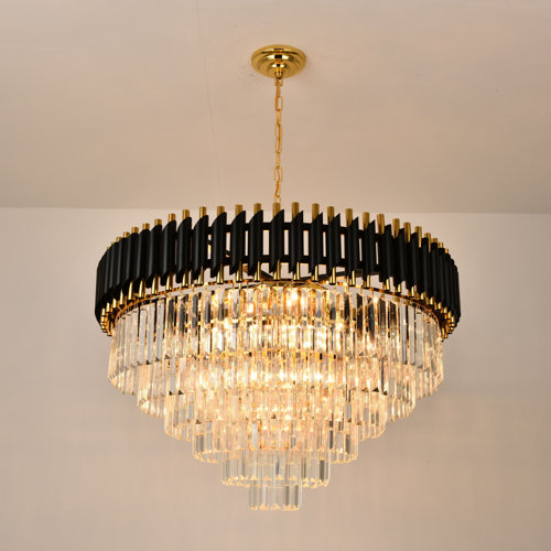 Mercer41 Melar 17 - Light Dimmable Tiered Chandelier & Reviews | Wayfair