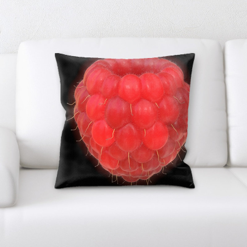 Microsuede Throw Pillow